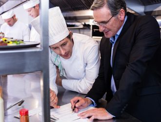 Restaurant owner and chef forecasting demand