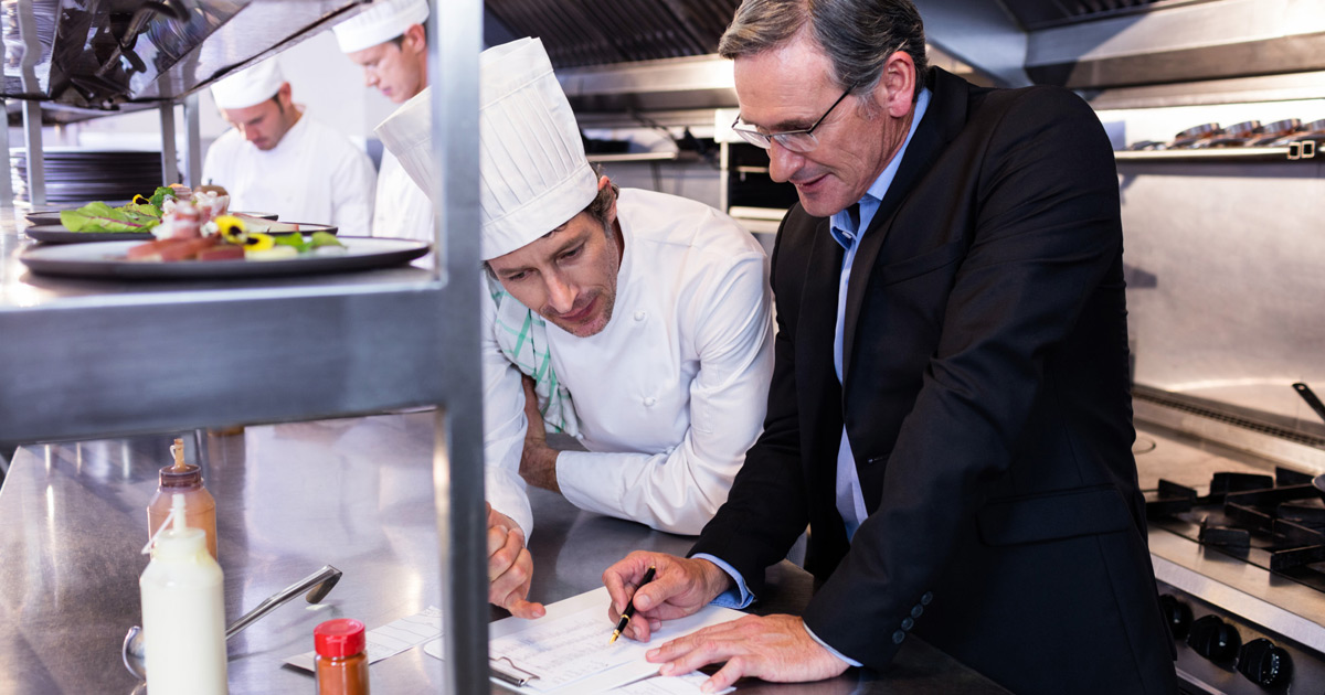 Restaurant owner and chef forecasting demand