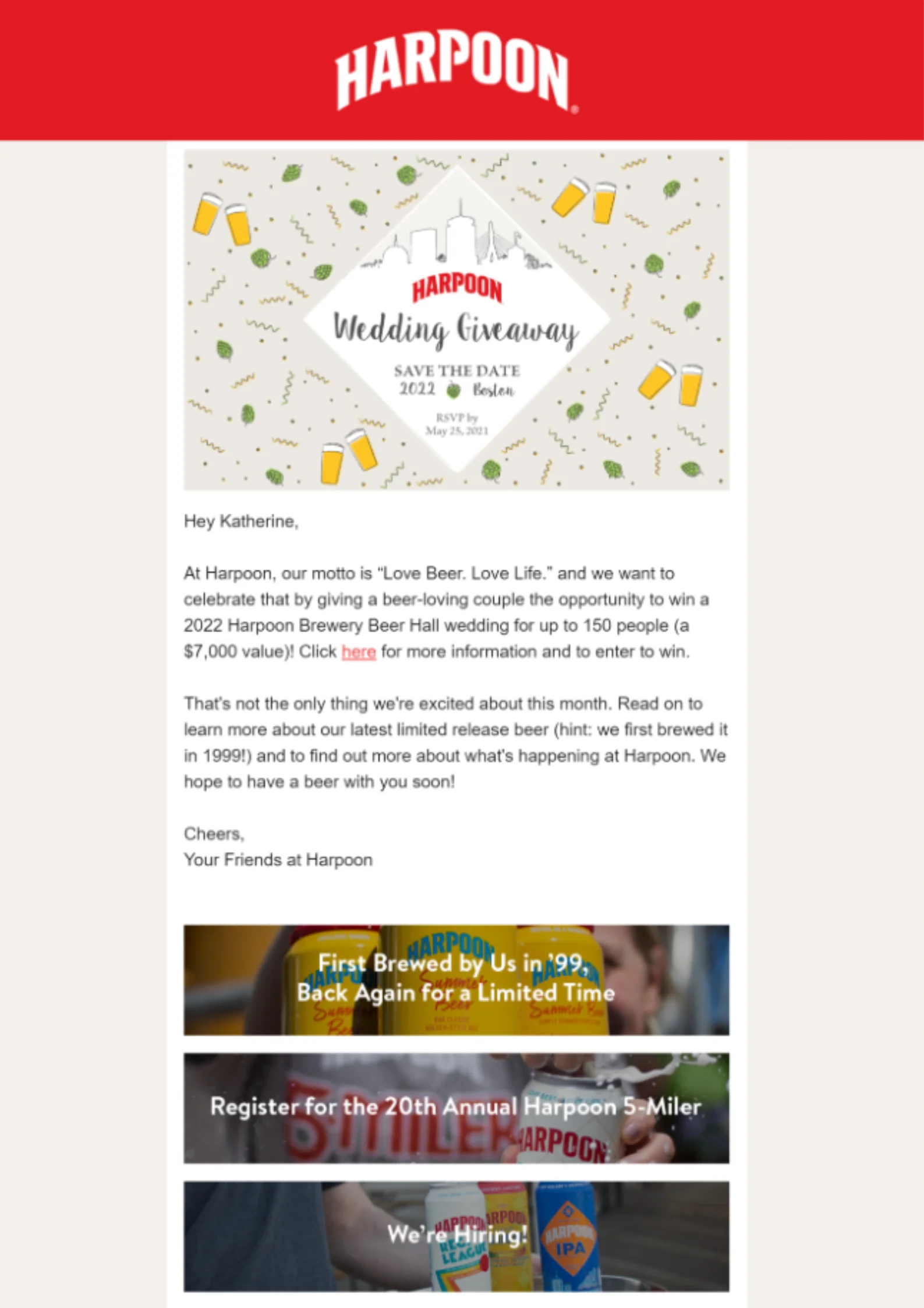 Harpoon Brewery highlights