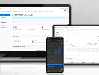 Restroworks Analytics Cloud ecosystem operating on multiple devices.