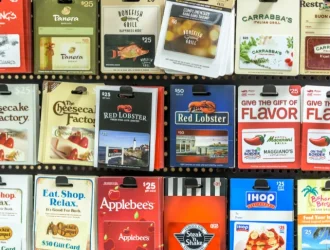 An image showcasing restaurant flyers