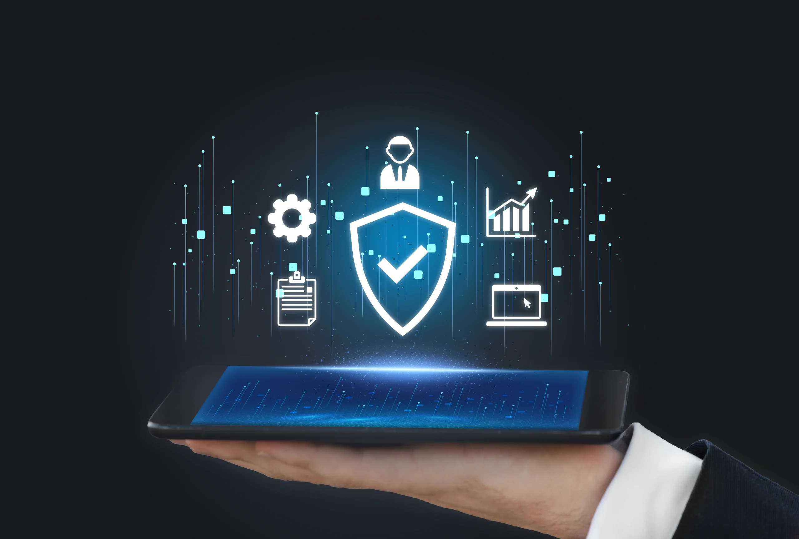 Firewalls and antivirus software are essential defenses against cyber threats. 