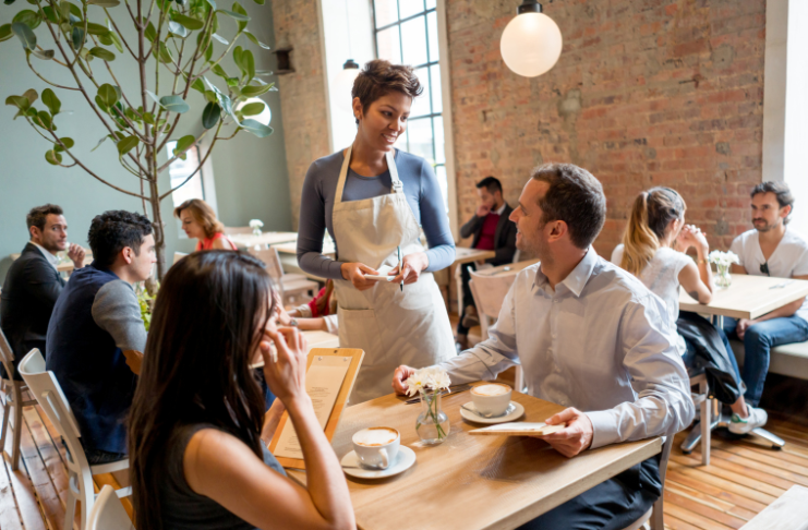 Proper training in restaurant
