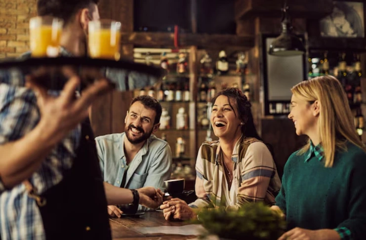good customer experience in restaurant