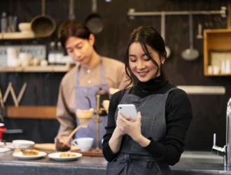 Restaurant's brand voice