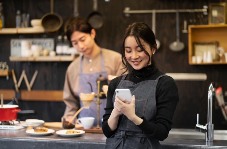 Restaurant's brand voice