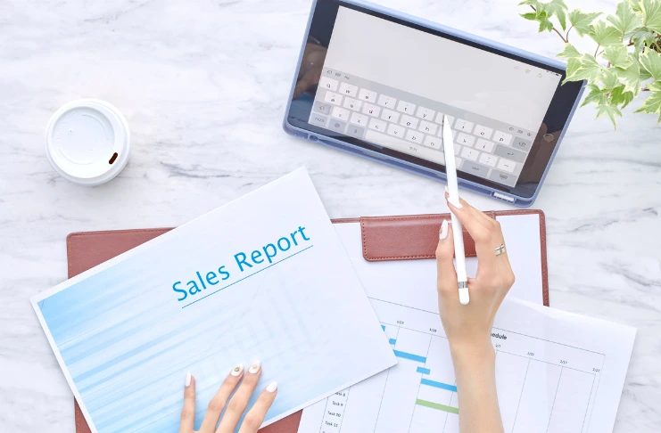 tracking total sales 