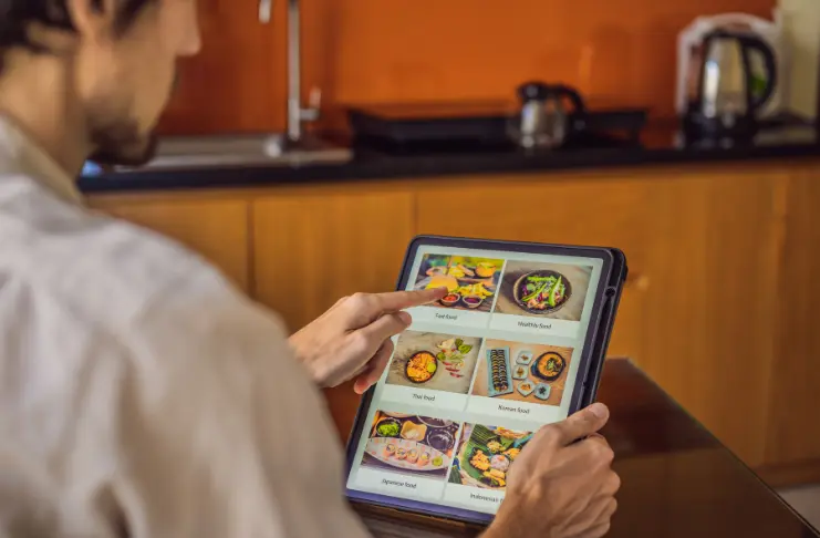 Restaurant app demographic statistics