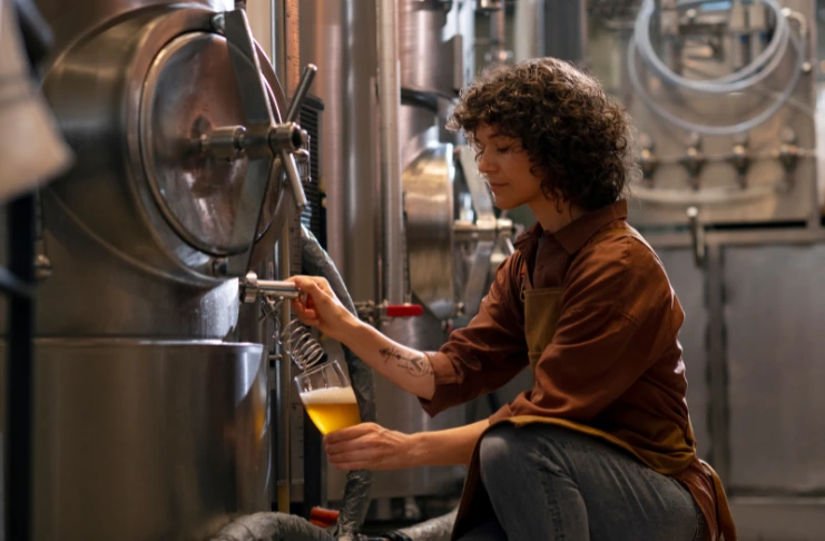 In brewing industry, cost involves storage tanks, quality equipment cost, and others. 
