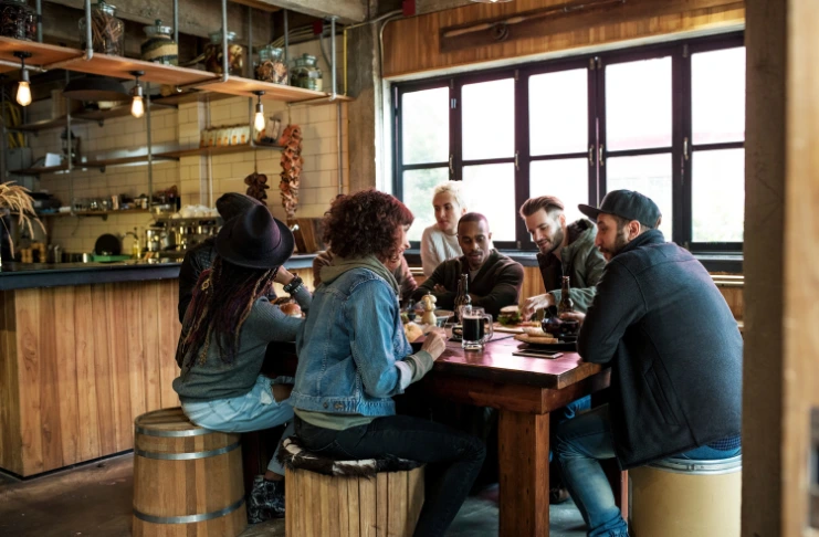 Food safety is assured at good location or right location that helps to attract customers. 