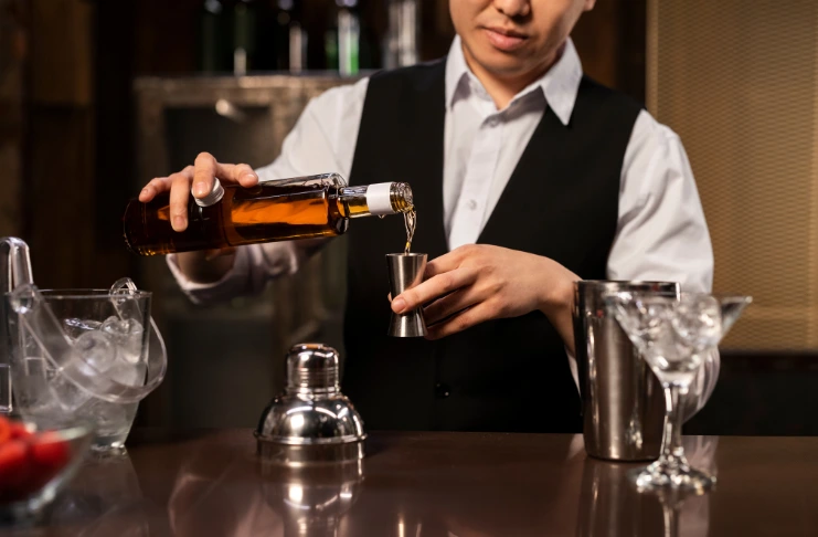 Alcohol license for restaurant