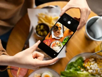 Restaurant social media statistics 2025