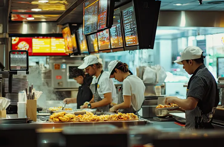 Fast food franchising