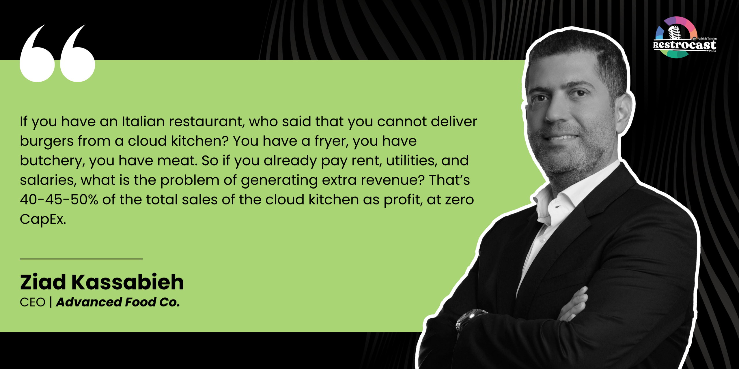 Ziad Kassabieh on cloud kitch profit and operations