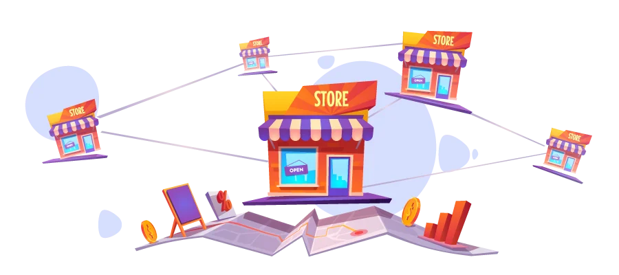 Visual representation of Restroworks' solution architecture