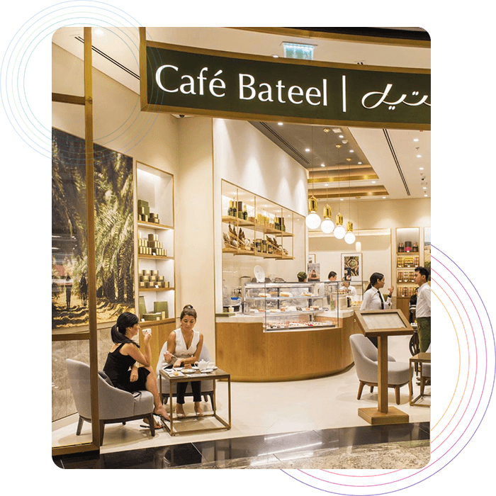 Café Bateel outlet