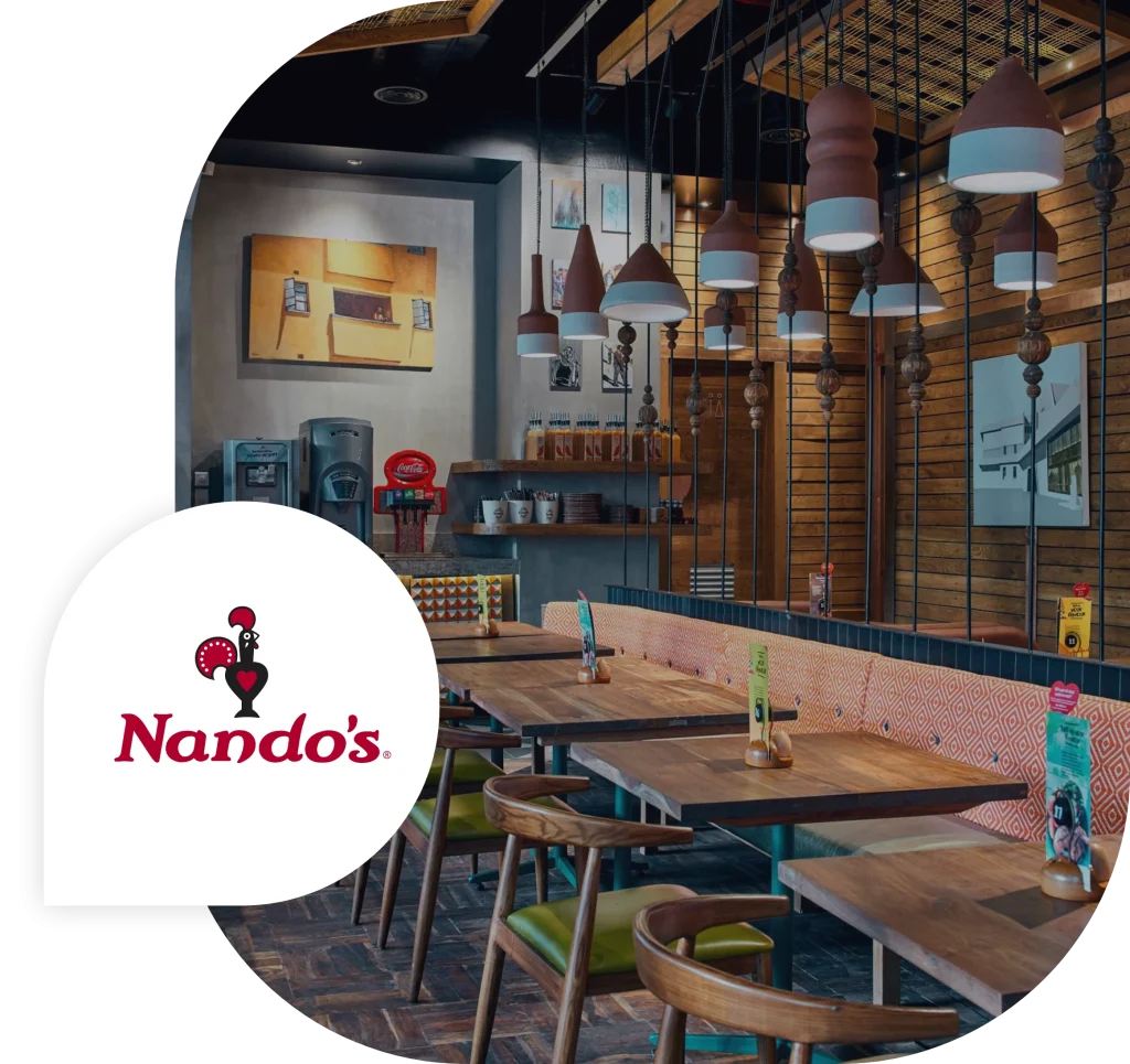 Nando's outlet interior