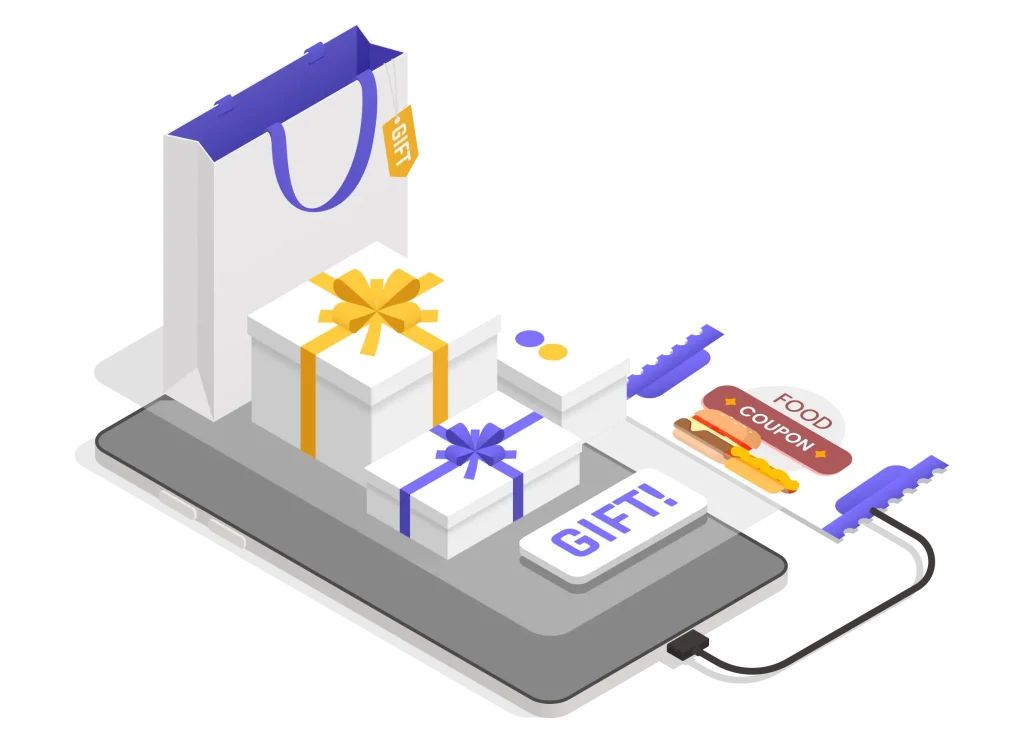 Graphical representation of Real time Promotions and loyalty program