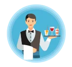 Restaurant Staff Persona Image