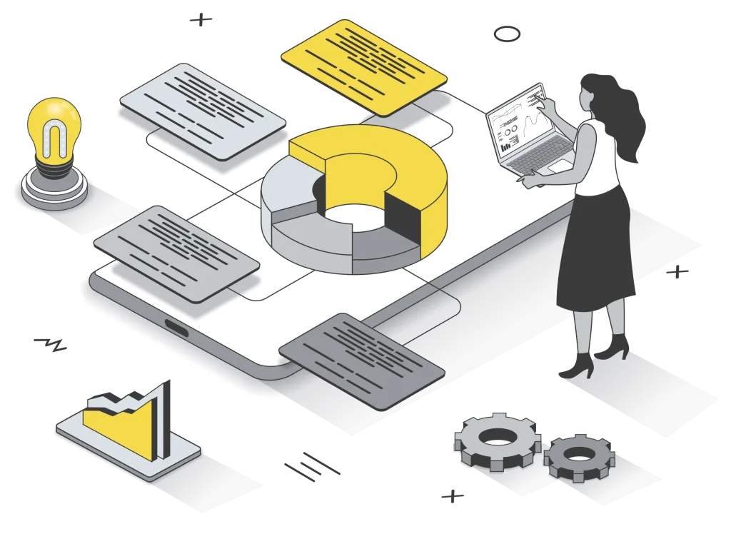 Graphical representation of the Historical Data comparison