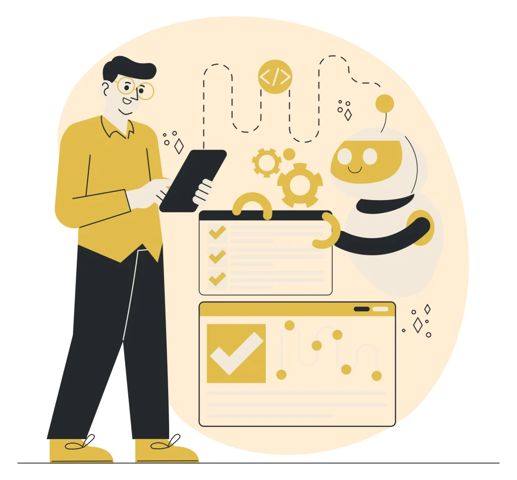 Graphical representation of machine learning algorithm employed by Restroworks