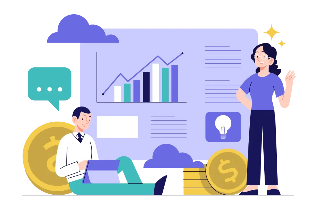 Graphical representation of Revenue Insights