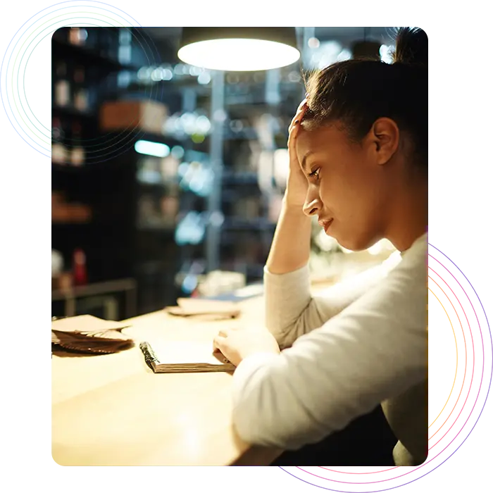 Restaurant staff trying to manage reports