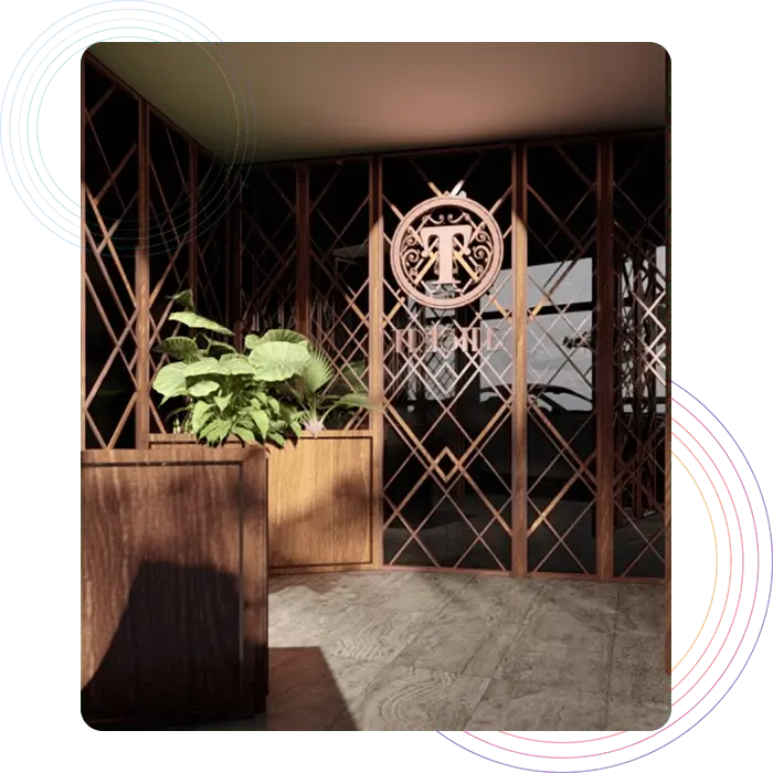 Tresind restaurant interior