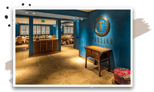 Tresind restaurant interior